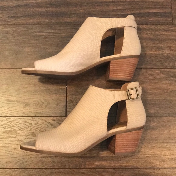Lucky Brand Barimo Peep Toe Booties - Picture 4 of 4